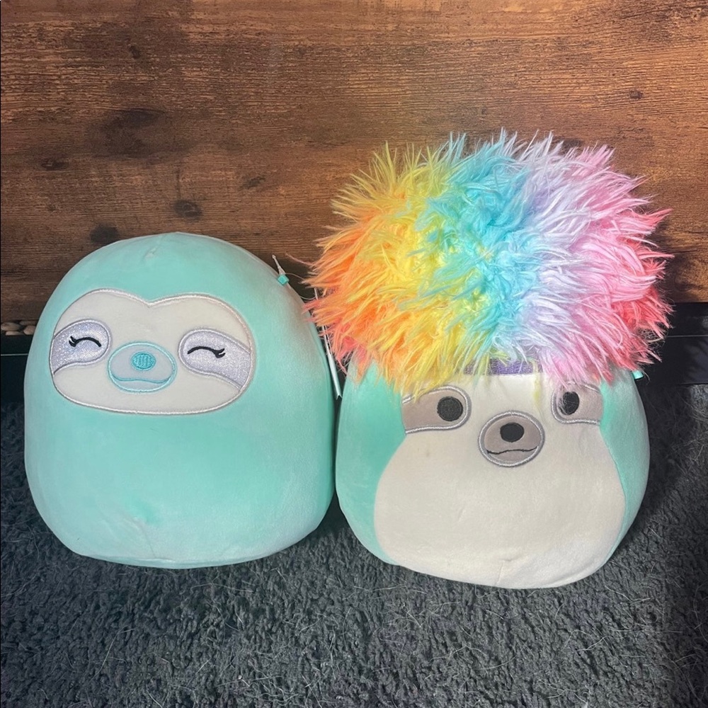 Squishmallow sloth bundle